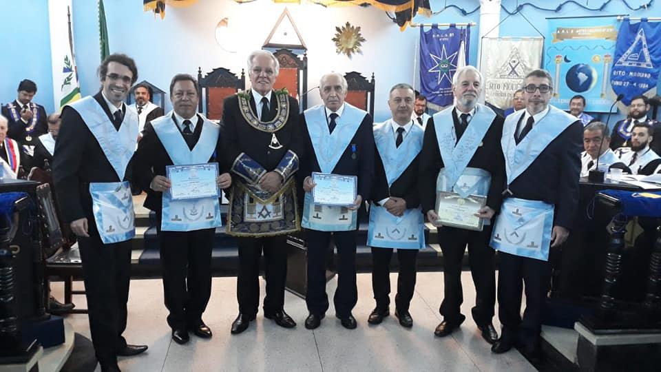 Sete lojas do ABCDM se reúnem em encontro do Rito Moderno